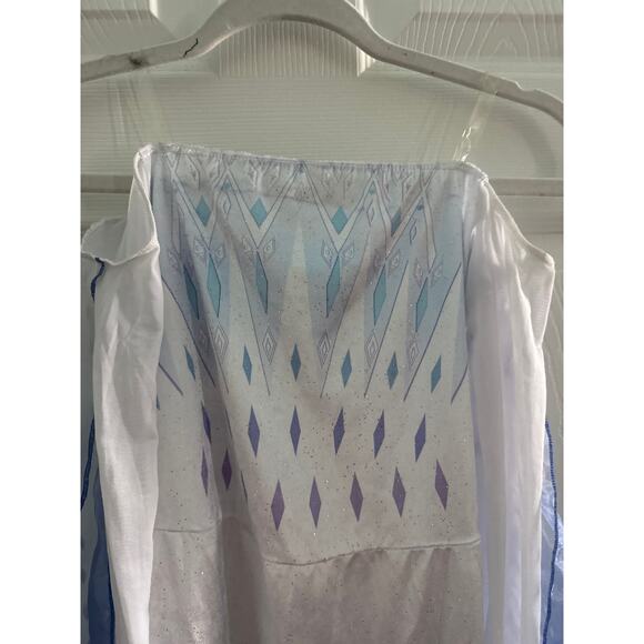 Frozen 2 snow queen Elsa costume size M 8-10 - Picture 4 of 9